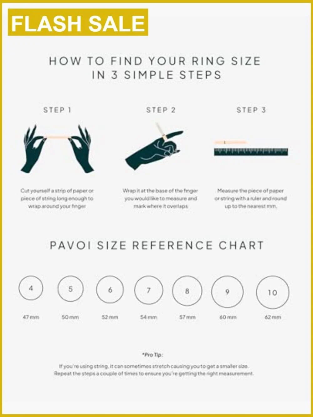 Dual Stacking Rings with Cubic Zirconia Eternity Band